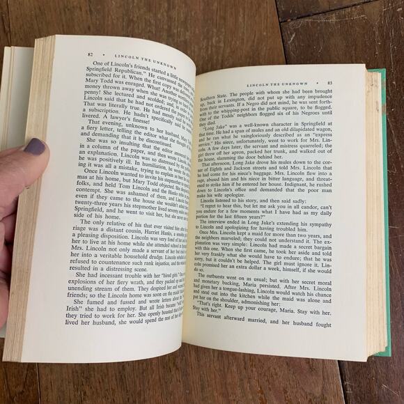 1968 Lincoln the Unknown Dale Carnegie Perseverance Award hardback book - Picture 11 of 15